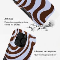 Selencia Coque arrière Vivid Apple iPhone 16 Pro - Dream Swirl Chocolate