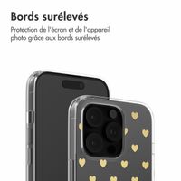 imoshion Coque Design iPhone 16 Pro - Golden Hearts