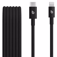 Beats Câble USB-C vers Lightning tressé - 1,5 mètre - Bolt Black