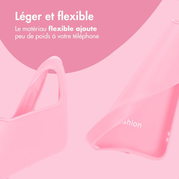 imoshion Coque Couleur Xiaomi Redmi 15C (5G) - Bubblegum Pink