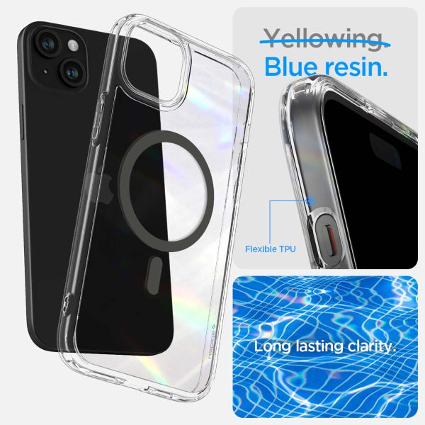 Spigen Coque Ultra Hybrid MagSafe Apple iPhone 15 - Graphite