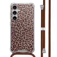 imoshion Coque Design avec cordon Samsung Galaxy S24 - Leopard Mood