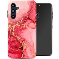 Selencia Coque arrière Vivid Tough Samsung Galaxy A16 - Rosy Marble