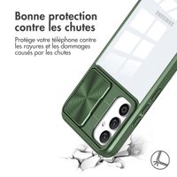 imoshion Coque arrière Camslider Samsung Galaxy A34 (5G) - Vert foncé