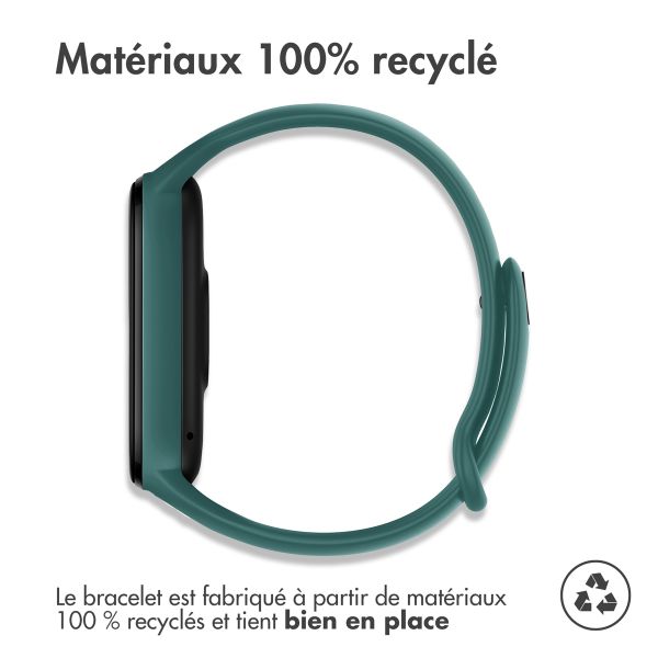 imoshion Bracelet en silicone Xiaomi Mi Band 5 / 6 - Vert foncé