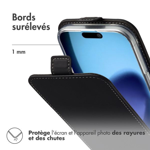 Accezz Étui à rabat Apple iPhone Air - Noir