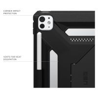 UAG Coque tablette Scout Apple iPad Pro 11 (2025) M5 / (2024) M4 - Black