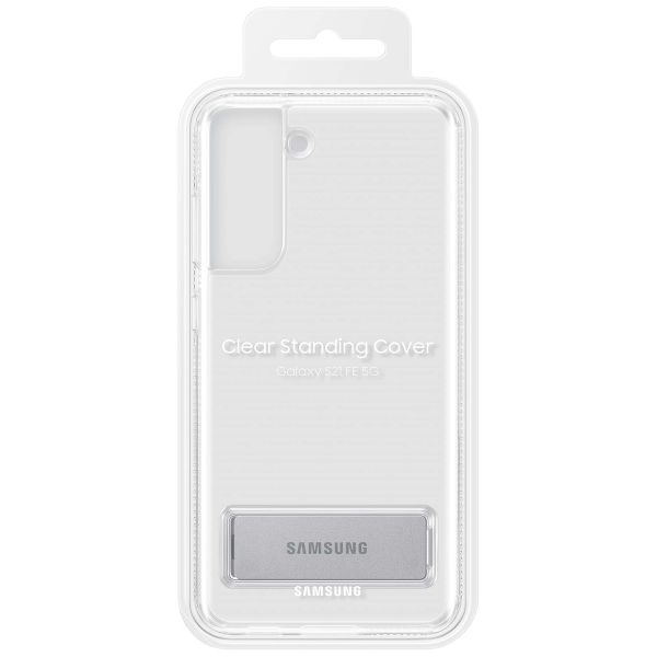 Samsung Original Coque Clear Standing Galaxy S21 FE - Transparent