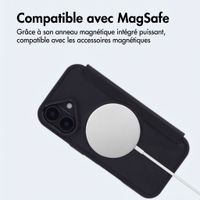 imoshion Bookcase transparente avec MagSafe Apple iPhone 17 - Noir