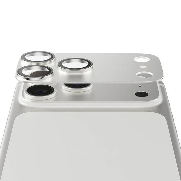 PanzerGlass Fender Protection Caméra iPhone 17 Pro Max - Silver