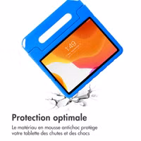imoshion Coque kidsproof avec poupées amovibles Samsung Galaxy Tab A11 Plus / A9 Plus - Bleu