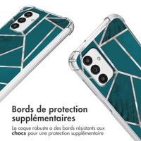 imoshion Coque Design avec cordon Samsung Galaxy A13 (5G) - Petrol Green Graphic