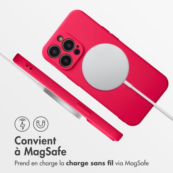 imoshion Coque Couleur avec MagSafe Apple iPhone 13 Pro - Neon Pink