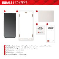 Displex Protection d'écran en verre trempé Privacy Samsung Galaxy S23 Ultra
