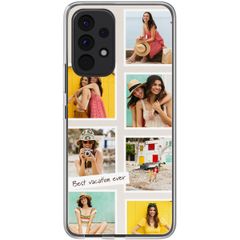 Coque personnalisée avec pellicule N°3 Samsung Galaxy A53 - Transparent