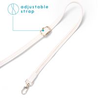 imoshion Sac téléphone en cuir végan Crossbody - Blanc