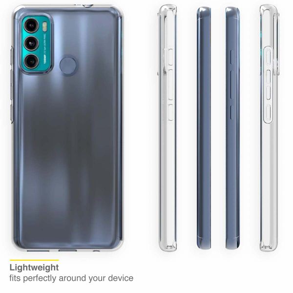 Accezz Coque Clear Motorola Moto G60 - Transparent