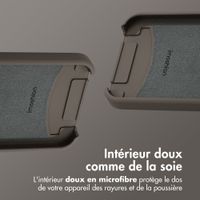 imoshion Coque arrière Color avec cordon amovible et MagSafe Apple iPhone 13 - Black Coffee