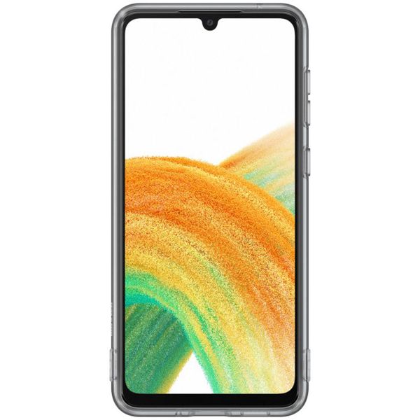 Samsung Original Coque Silicone Clear Galaxy A33 - Noir