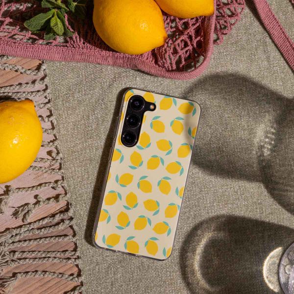 imoshion Coque design pour Samsung Galaxy S24 - Citrus Dream