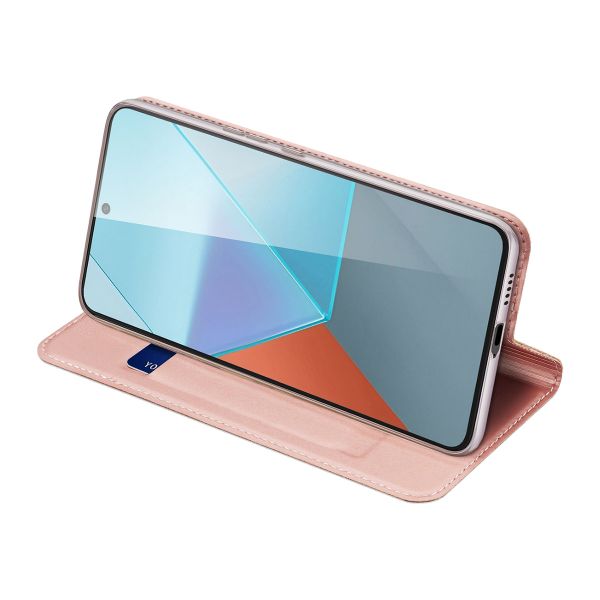 Dux Ducis Étui de téléphone Slim Xiaomi Redmi Note 13 Pro (5G) / Poco X6 - Rose Dorée