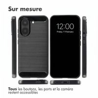 imoshion Coque Brushed Xiaomi Poco X8 Pro - Noir