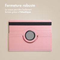 imoshion Coque tablette rotatif à 360° Samsung Galaxy Tab A11 Plus - Rose