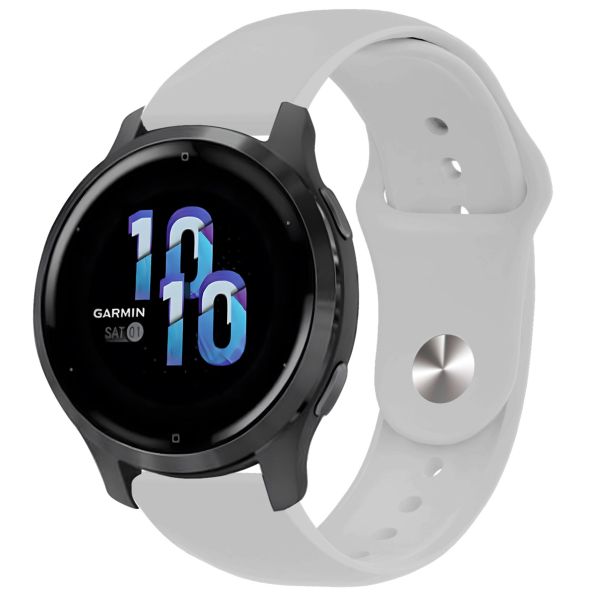 imoshion Bracelet sport en silicone  - Connexion universelle 22 mm - Gris