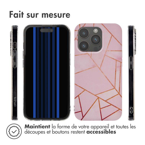 imoshion Coque Design Apple iPhone 15 Pro - Pink Graphic