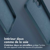 imoshion Coque Couleur avec MagSafe Samsung Galaxy A56 - Bleu foncé