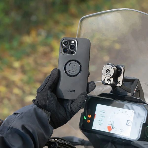 SP Connect GPS Cradle Mount Support de téléphone Moto - Noir