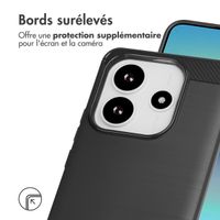 imoshion Coque Brushed Xiaomi Redmi Note 14 (4G) - Noir