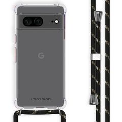 imoshion Coque avec dragonne Google Pixel 7 - Noir / Dorée