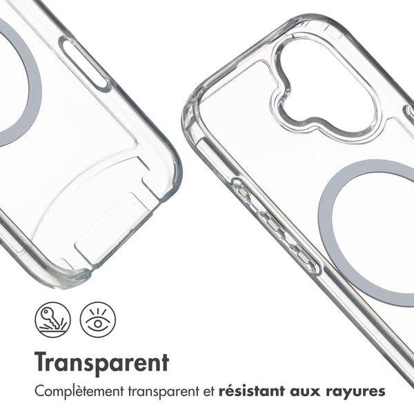 imoshion Coque MagSafe avec cordon amovible Apple iPhone 17 - Transparent