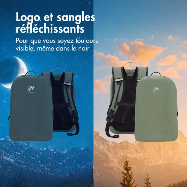 imoshion Sac à dos Hermétique et Étanche 20L - Grand - Vert armée