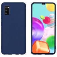 imoshion Coque Couleur Samsung Galaxy A41 - Bleu foncé