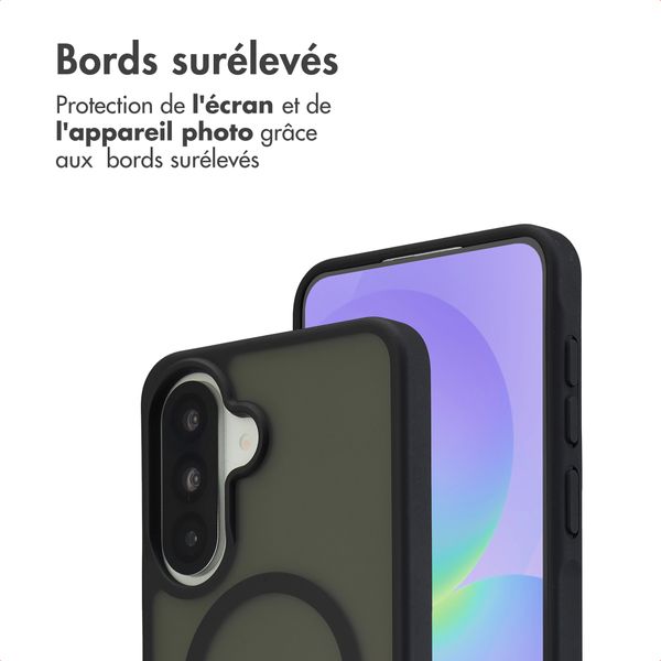 imoshion Coque Color Guard avec MagSafe Samsung Galaxy A37 (5G) - Noir