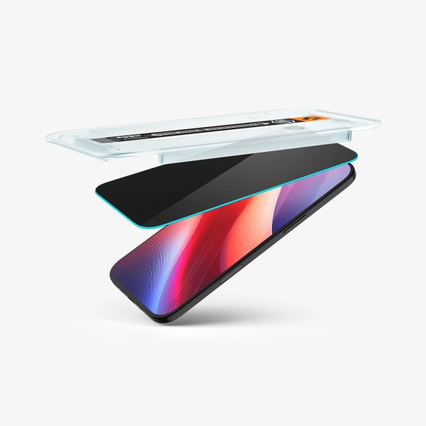 Spigen Protection d'écran en verre trempé GLAStR Privacy Applicator Apple iPhone Air
