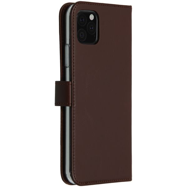 Selencia Étui de téléphone en cuir véritable Apple iPhone 11 Pro Max