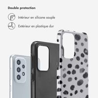 Selencia Coque arrière Vivid Samsung Galaxy A33 - Trendy Leopard
