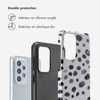 Selencia Coque arrière Vivid Tough Samsung Galaxy A33 - Trendy Leopard