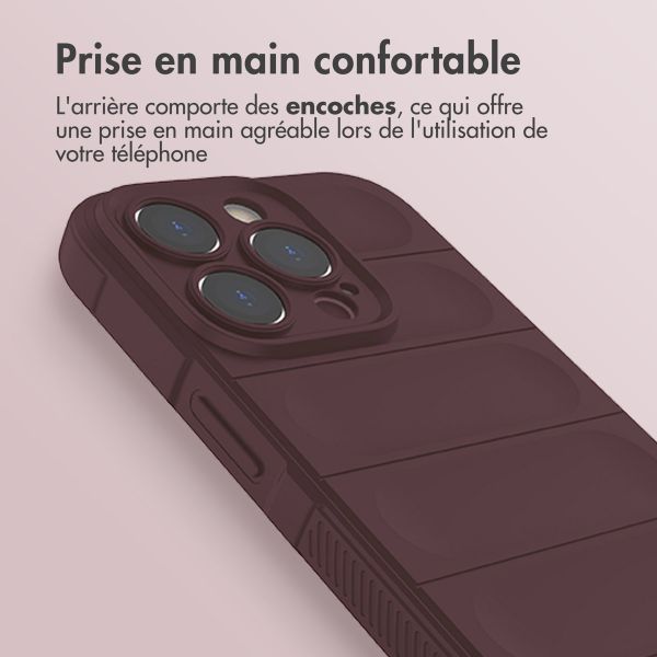 imoshion EasyGrip Backcover Apple iPhone 14 Pro - Aubergine