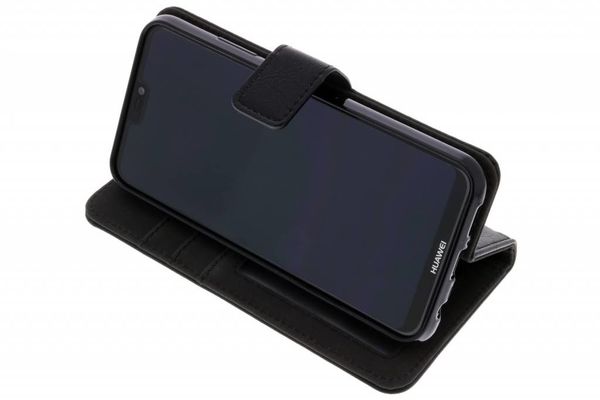 Étui de télephone portefeuille Huawei P20 Lite - Noir