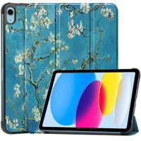 imoshion Coque tablette Design Trifold Apple iPad 11 (2025) 11 pouces A16 / iPad 10 (2022) 10.9 pouces - Green Plant