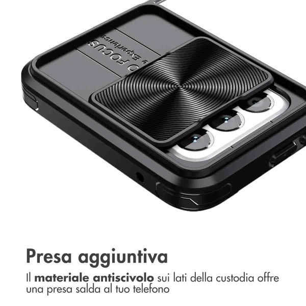 imoshion Coque arrière Camslider Samsung Galaxy A52(s) (5G/4G) - Noir