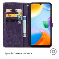 imoshion Etui de téléphone portefeuille Mandala Xiaomi Redmi 10C - Violet