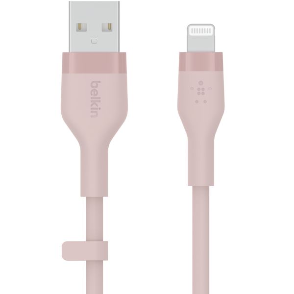 Belkin Câble Boost↑Charge™ USB-A vers Lightning en silicone - 1 mètre  - Rose