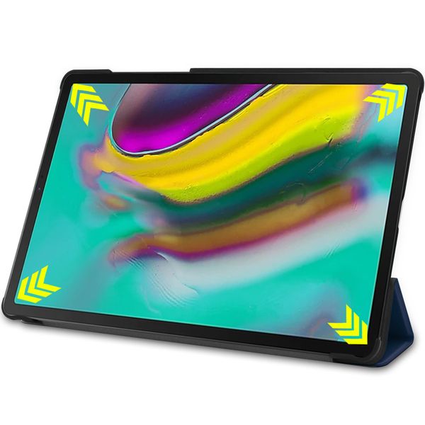 imoshion Coque tablette Trifold Samsung Galaxy Tab S5e - Bleu