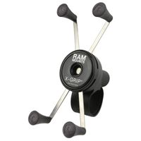 RAM Mounts X-Grip® Tough-strap Support de téléphone vélo/moto/scooter - Universel - Grand - Noir