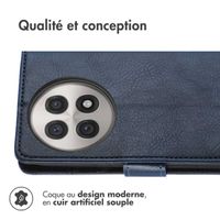 imoshion Étui de télephone portefeuille OnePlus 13R - Bleu foncé